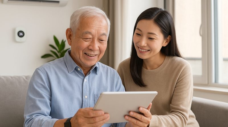 智慧科技輔助高齡居家照護